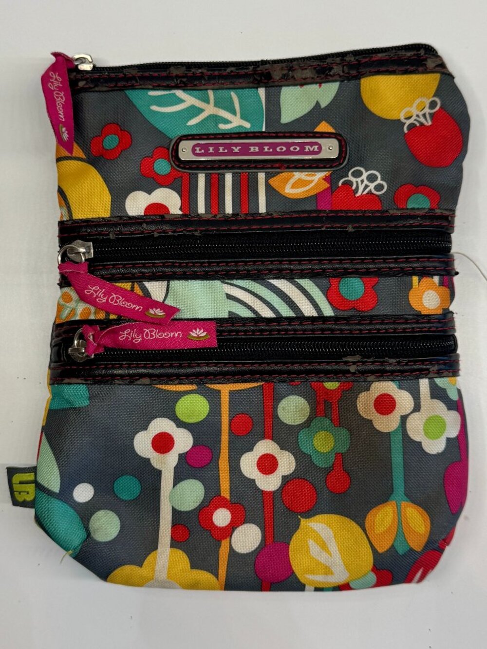 Lily Bloom Sussex Garden Navy Floral Crossbody